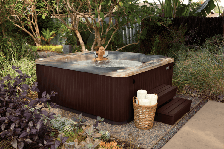 Complete your outdoor hot tub landscape design with these creative ideas.