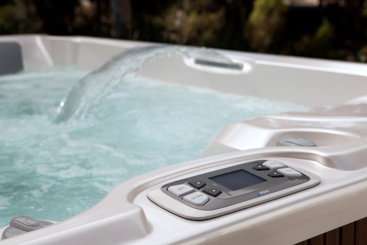 For safety, keep your hot tub water clean.